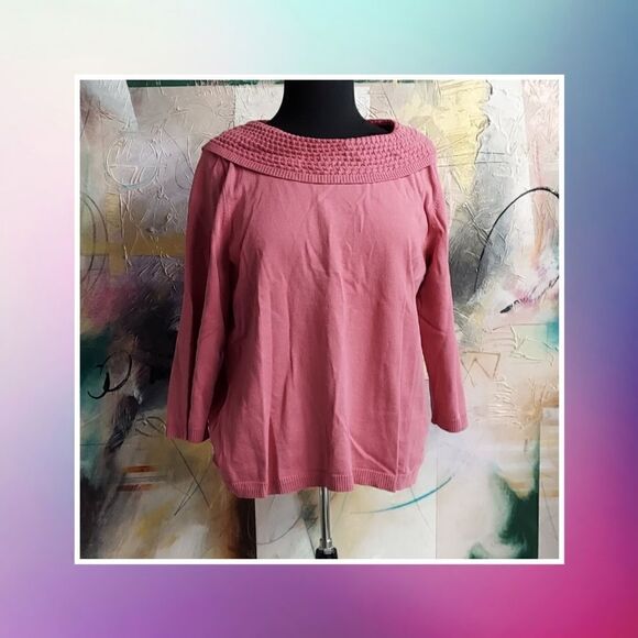 NWT Christopher Banks sweater. 3/4 sleeve XL - Picture 1 of 5